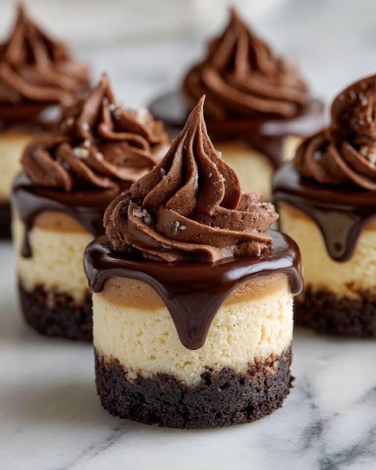 Mini Chocolate Cheesecake Bites Recipe