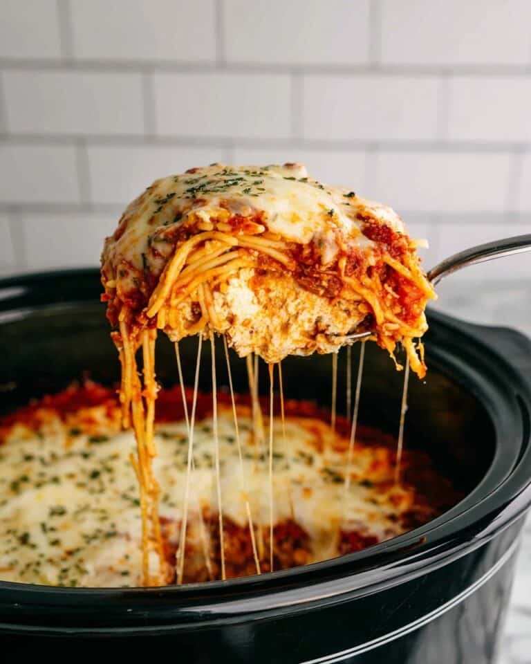Crock Pot Million Dollar Spaghetti Recipe