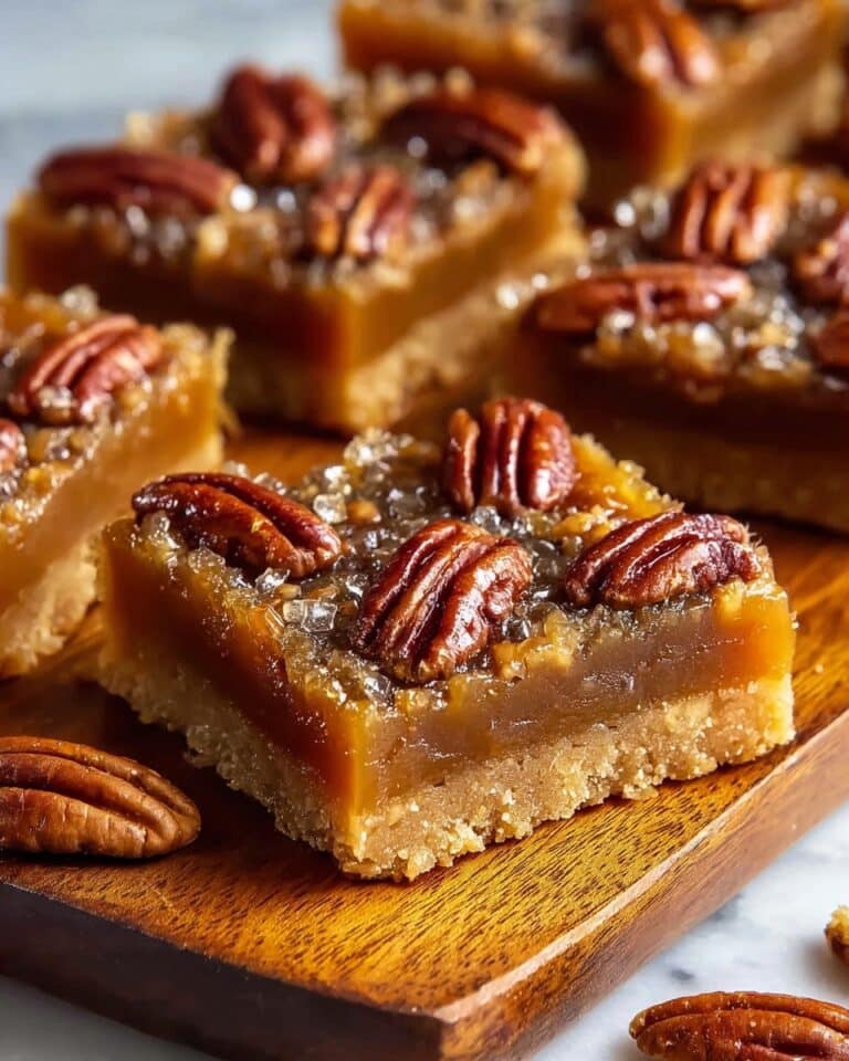 Quick Lazy Girl Pecan Pie Bars Recipe