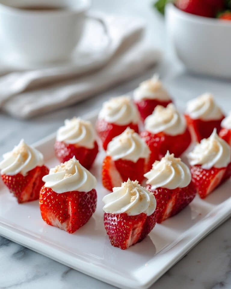 Deviled Strawberries Recipe