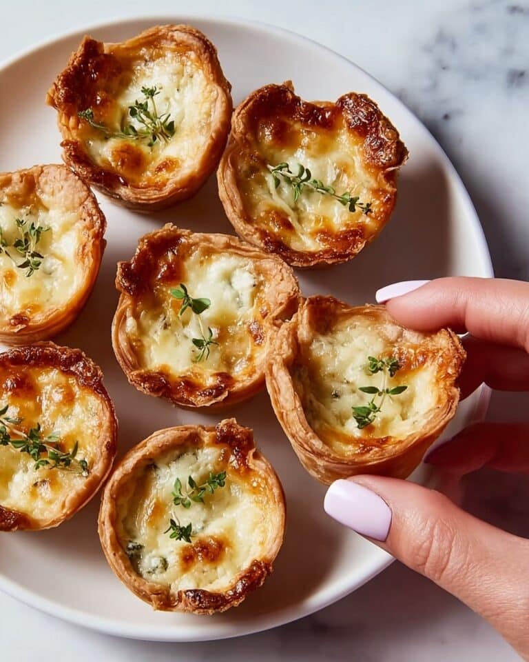 French Onion Soup Bites with Caramelized Onions and Gruyère Recipe