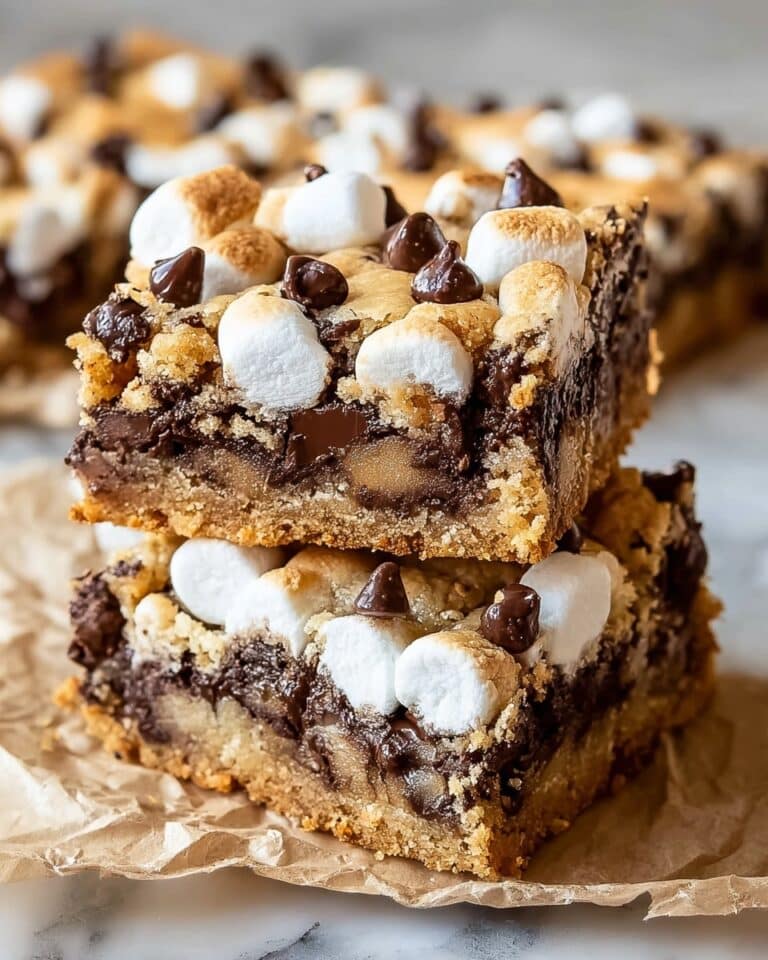 S’mores Cookie Bars Recipe