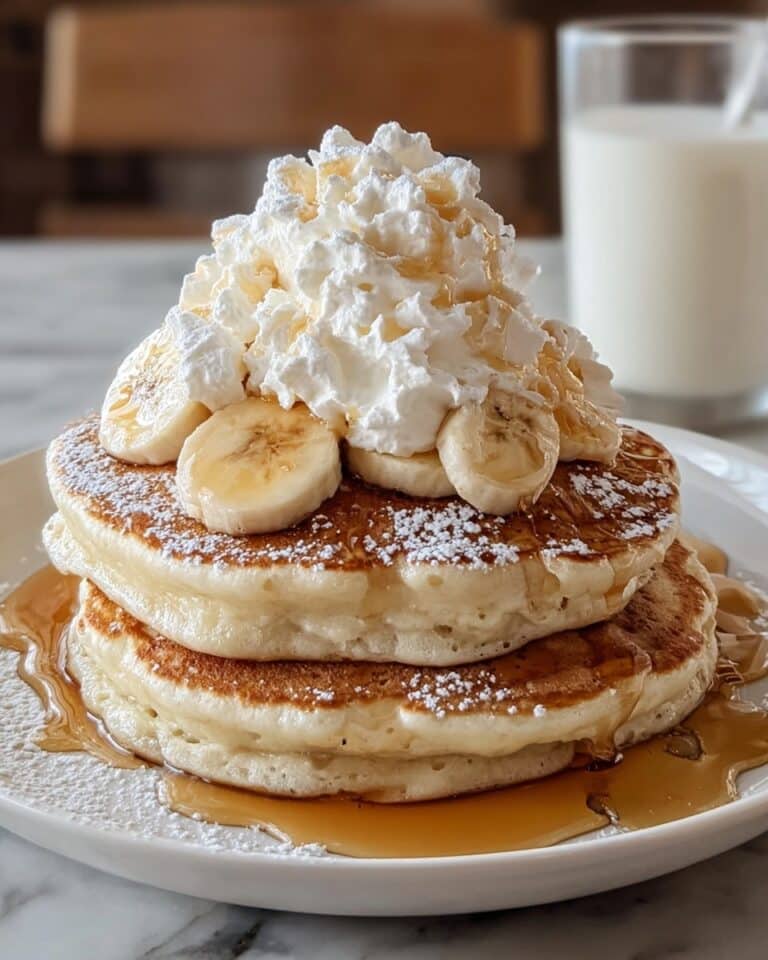 Sweet Coconut Cream Pancakes Recipe