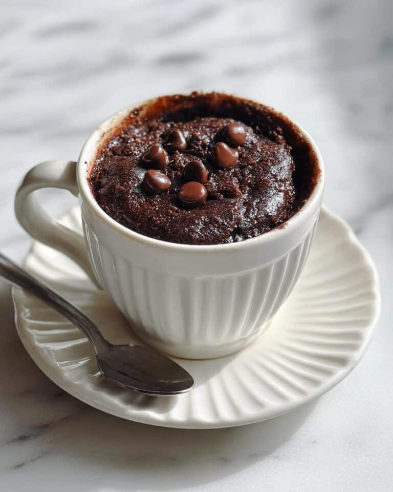 Quick 5-Minute Mug Brownie Recipe