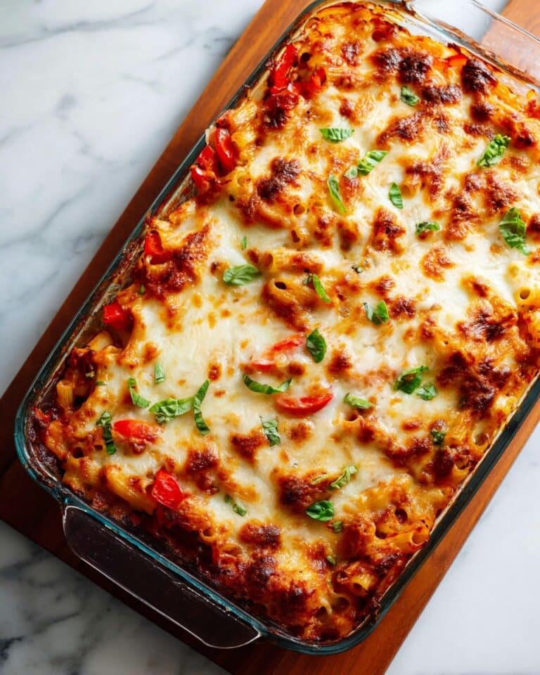 Baked Ziti with Roasted Vegetables Recipe