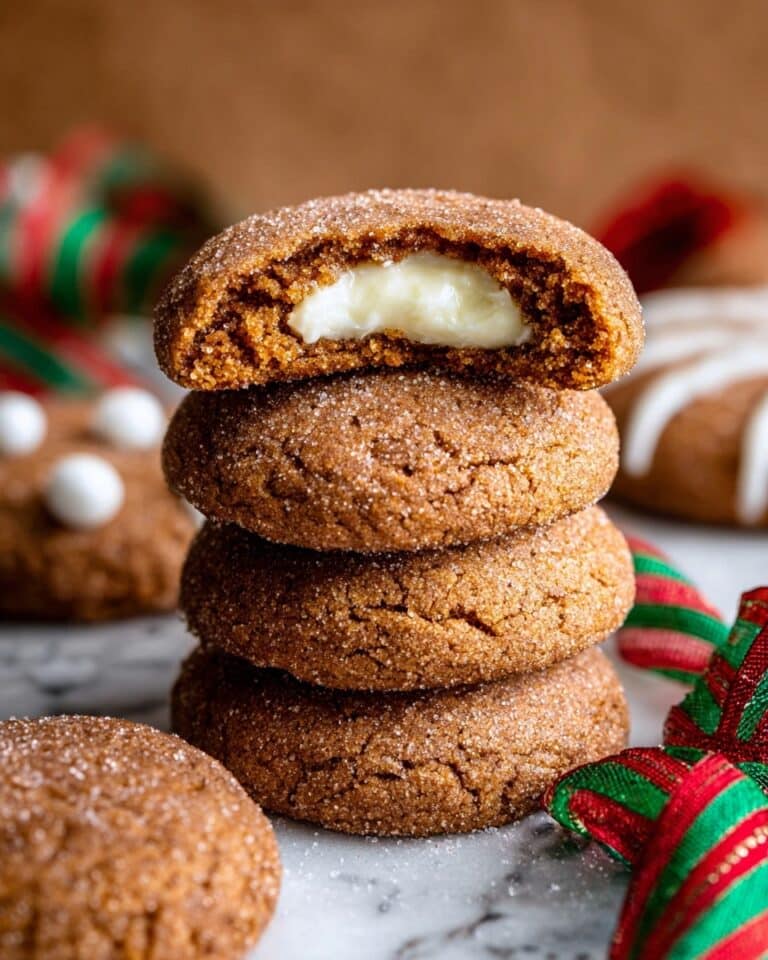 Gingerbread Cheesecake Cookies Recipe