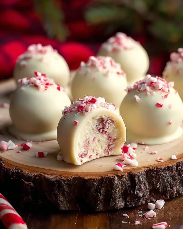 Peppermint Cream Cheese Truffles Recipe