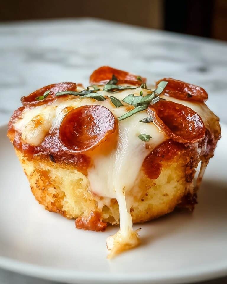 Mini Deep Dish Crescent Roll Pizzas Recipe