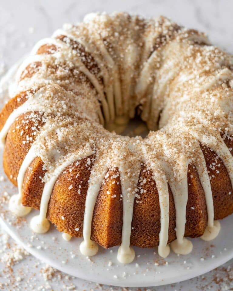 Snickerdoodle Bundt Cake Recipe