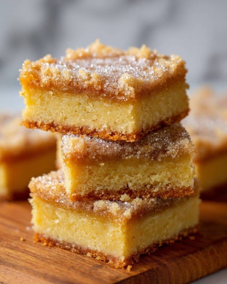 Cinnamon Sugar Blondies Recipe