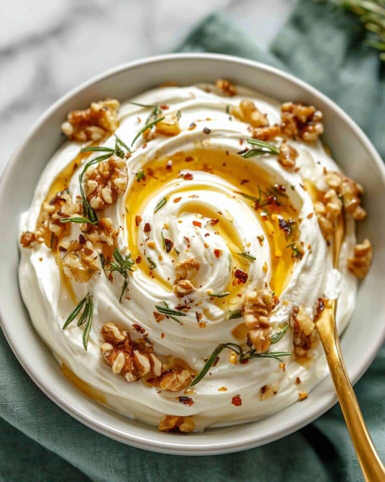 Spicy Ricotta Dip with Hot Honey Recipe