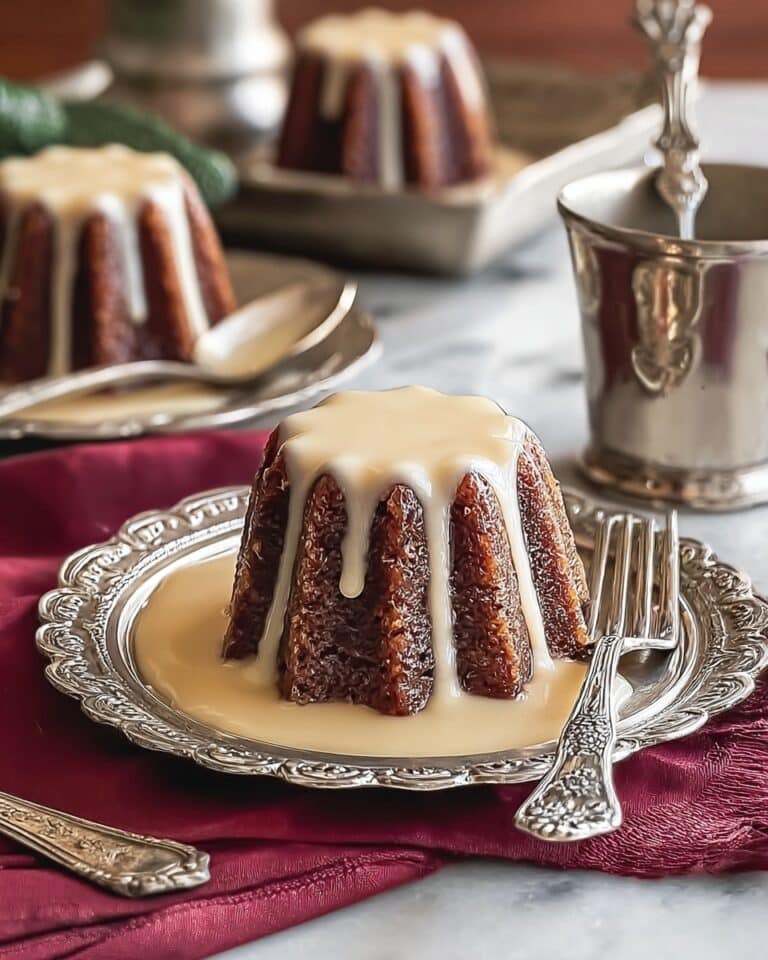 Figgy Pudding with Sticky Toffee Sauce Recipe