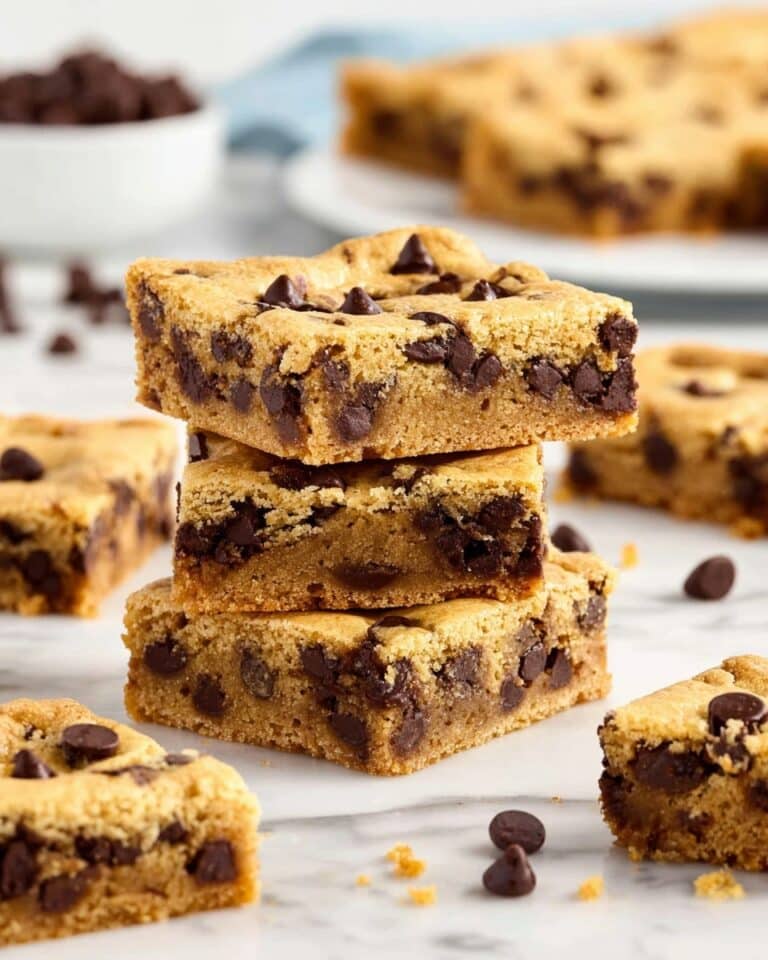 Cake Mix Chocolate Chip Cookie Bars Recipe