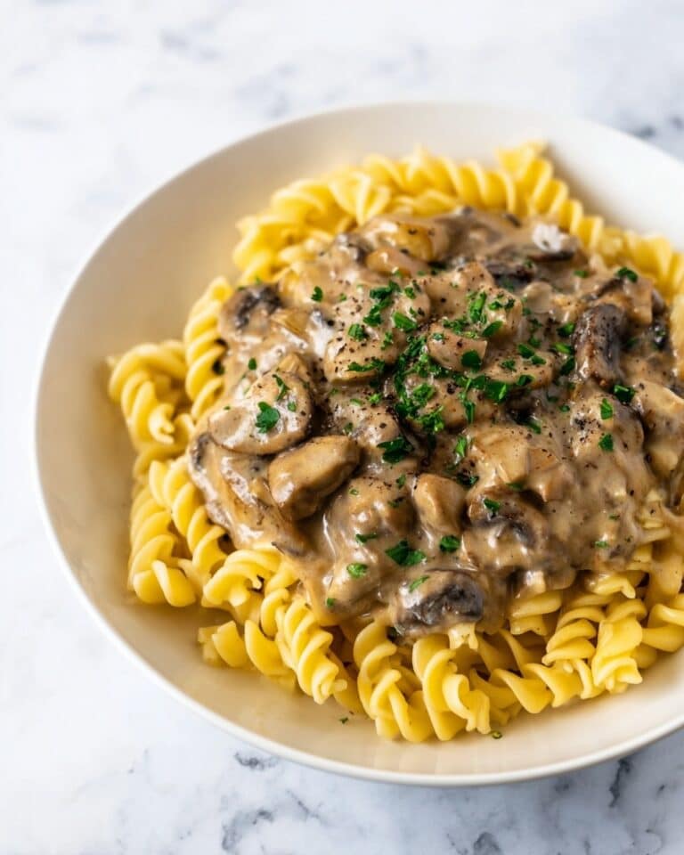 Mushroom Stroganoff Recipe