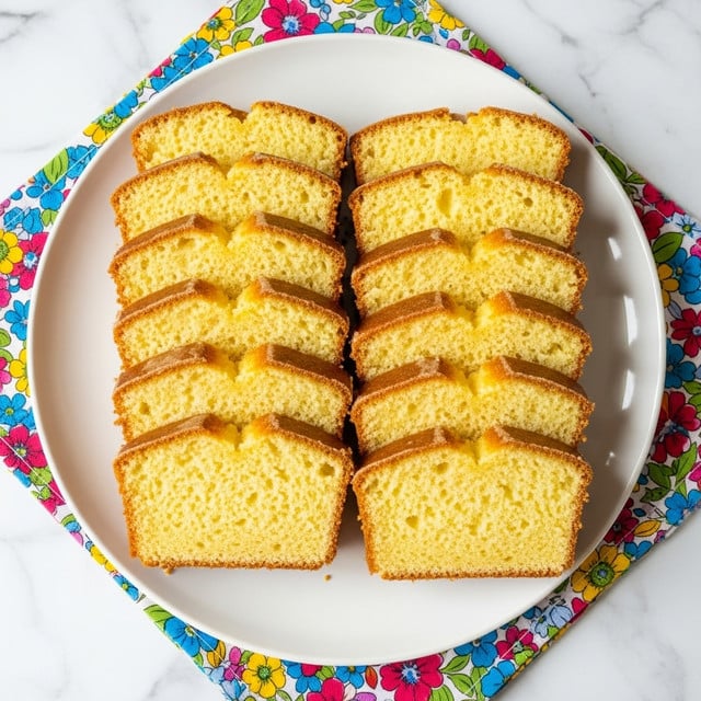 A golden brown loaf cake with a smooth, slightly cracked top surface, showing a firm and well-baked texture. The loaf sits on a silver wire cooling rack, placed on a white marbled surface in soft natural light, highlighting the even browning and small air bubbles on the crust. photo taken with an iphone --ar 4:5 --v 7
