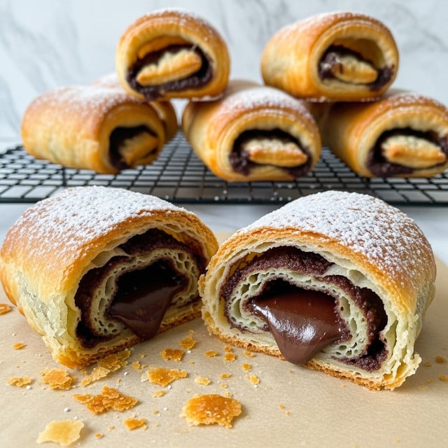 Chocolate Puff Pastries Recipe