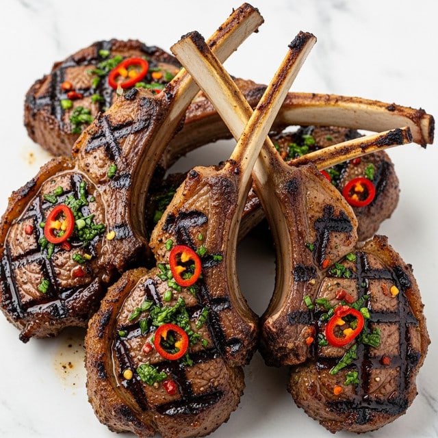Juicy Garlic Butter Lamb Chops Recipe