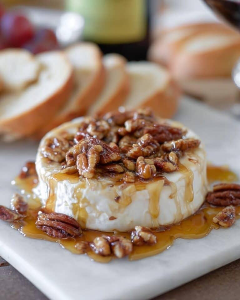 Maple Pecan Baked Brie Recipe