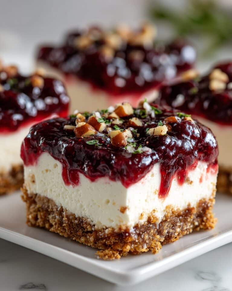 Blackberry Pretzel Dessert Recipe