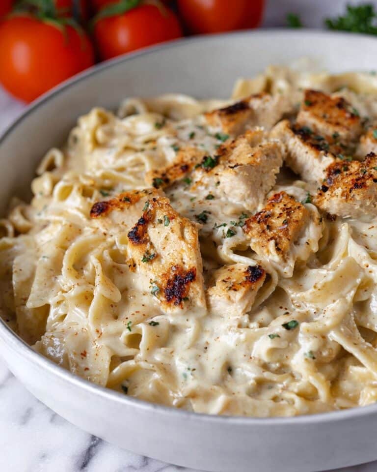 Chicken Garlic Parmesan Pasta Recipe
