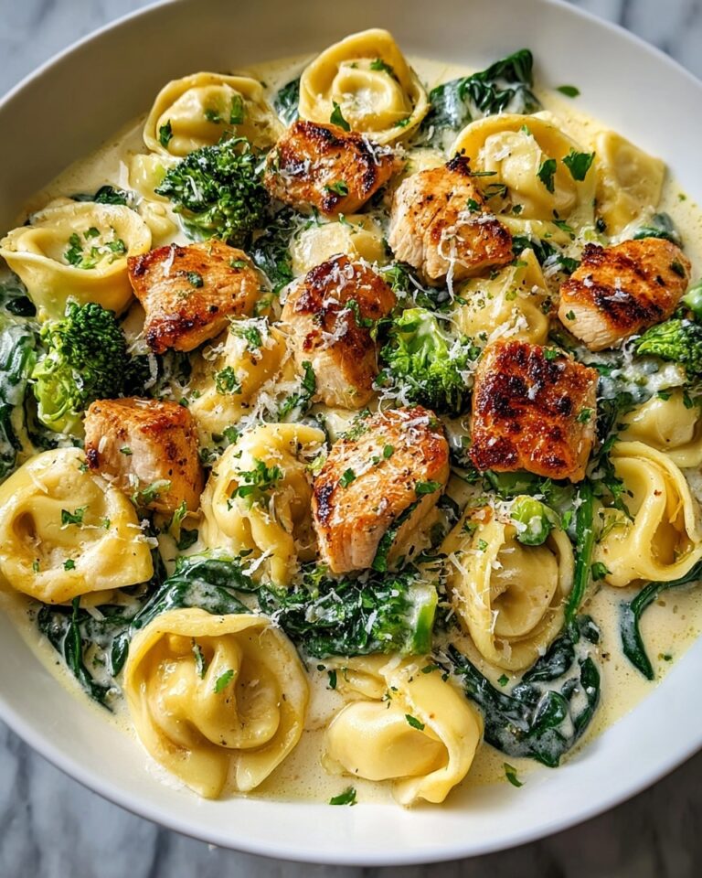 Garlic Parmesan Chicken Tortellini Recipe