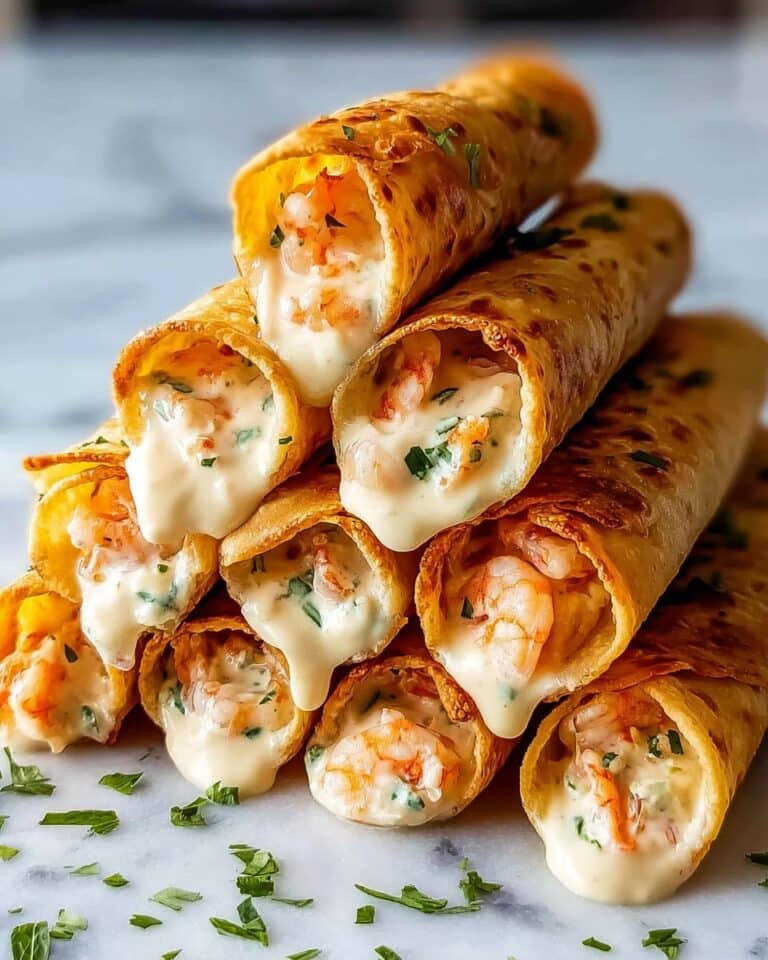 Crab and Shrimp Queso Wraps Recipe