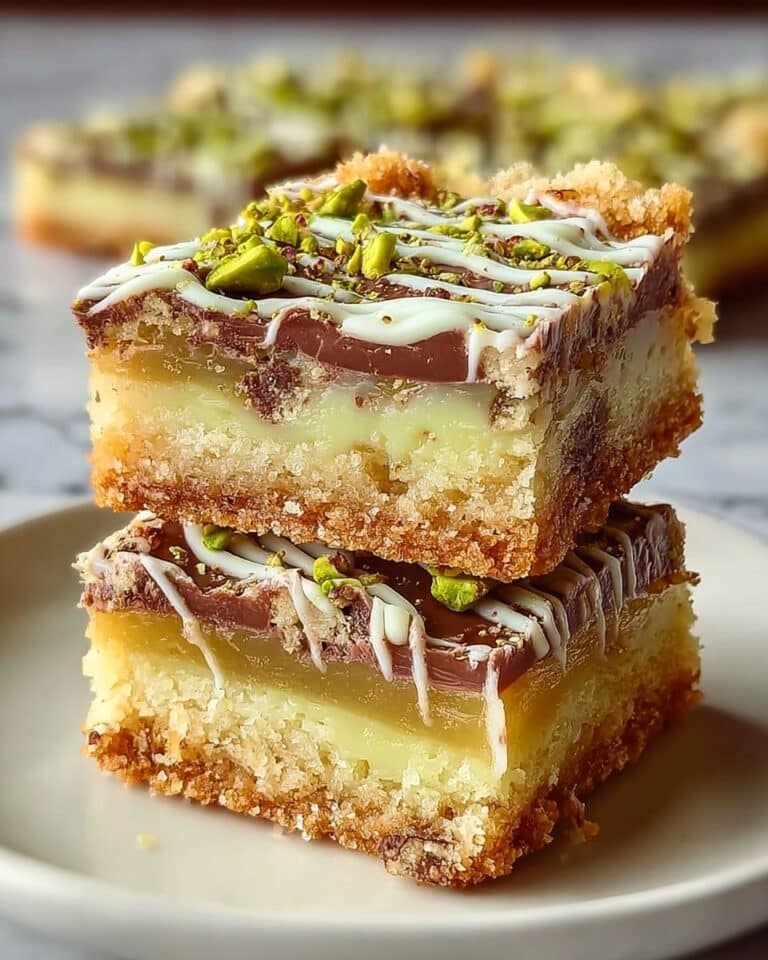 Pistachio Dream Cookie Bars Recipe
