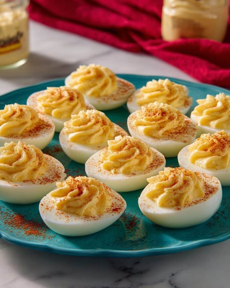 Spicy Cajun Deviled Eggs Recipe