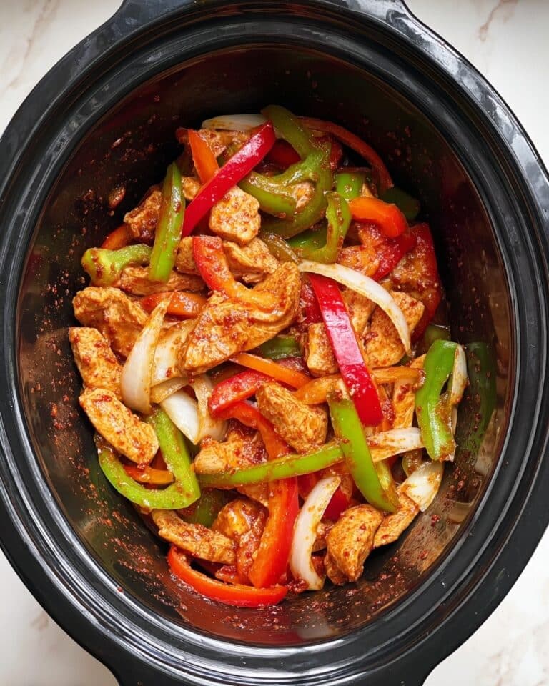 Slow Cooker Chicken Fajitas Recipe