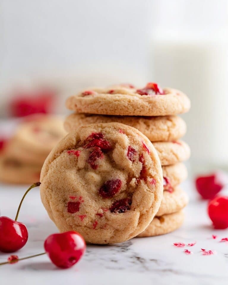 Cherry Almond Cookies Recipe