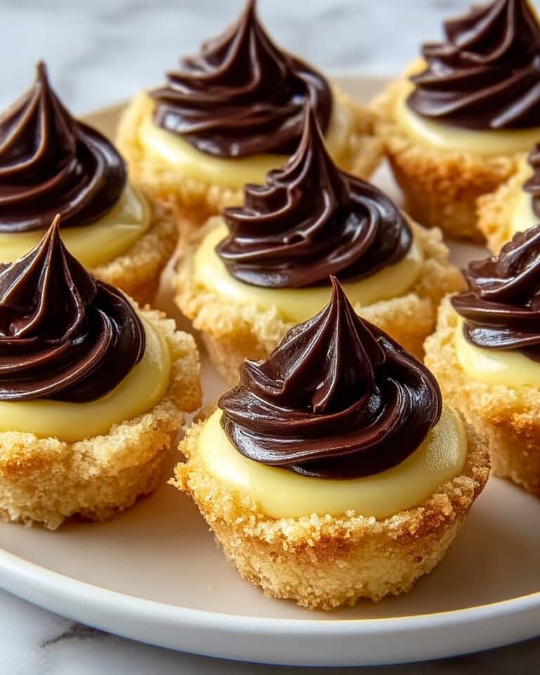 Mini Boston Cream Pie Cups Recipe
