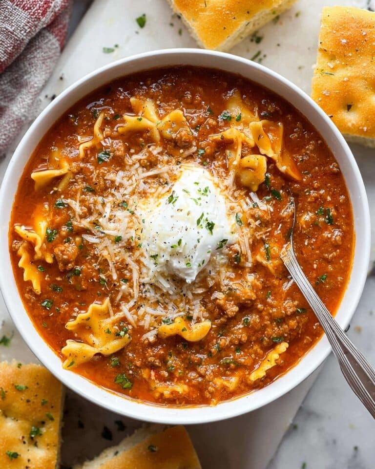 Easy Lasagna Soup Recipe