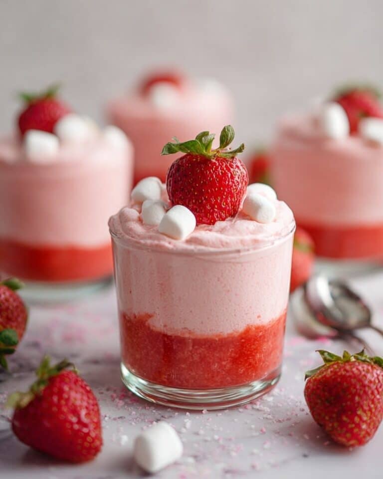 Easy Fresh Strawberry Mousse Recipe