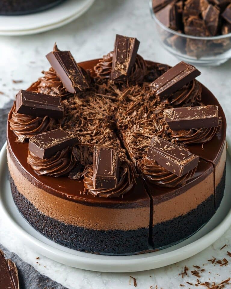 Decadent Dark Chocolate Cheesecake Recipe