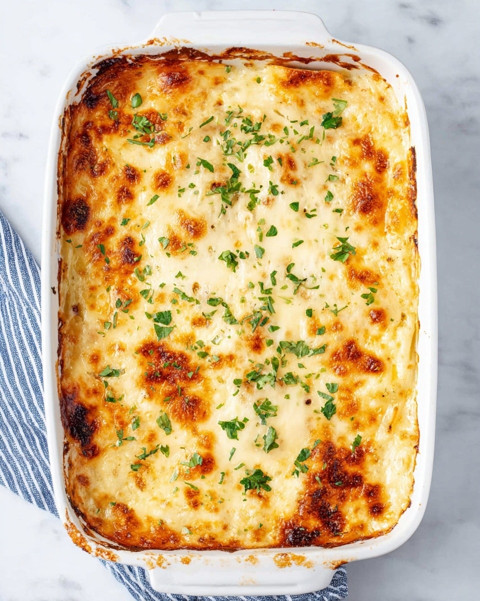 A thick, square slice of layered shepherd's pie sits on a stack of two white plates on a white marbled surface. The bottom layer shows a mix of ground meat, bright orange carrot cubes, yellow corn kernels, and peas, all mixed tightly together. Above that is a thick, soft layer of mashed potatoes, creamy white with a slight golden brown crust and sprinkled with fresh green parsley leaves. In the background, there is a large white baking dish holding the rest of the shepherd’s pie with a golden, bubbly top. A silver fork lies beside the plate on the right side. Photo taken with an iphone --ar 4:5 --v 7