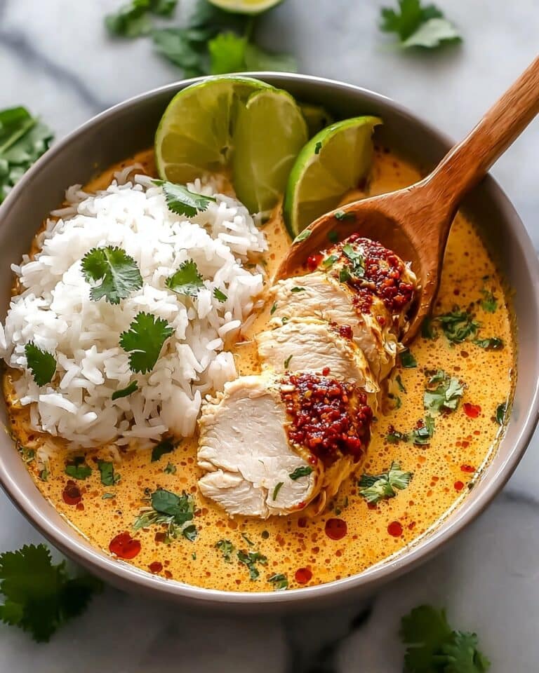 Coconut Chicken Brothy Rice Recipe