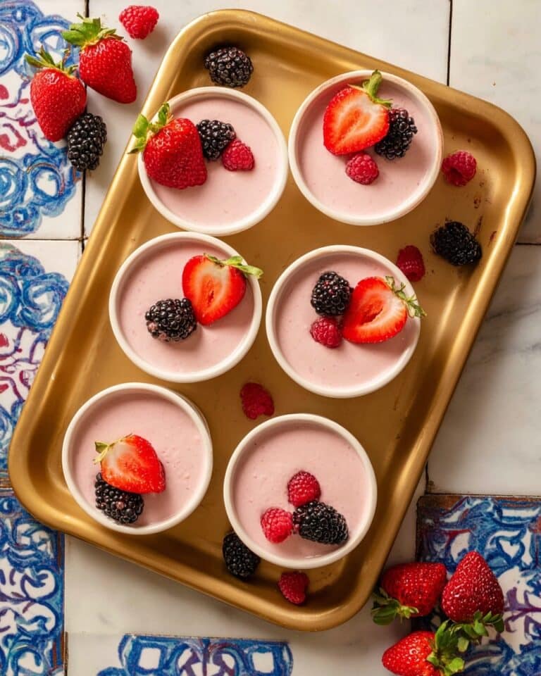 Strawberry Panna Cotta Recipe