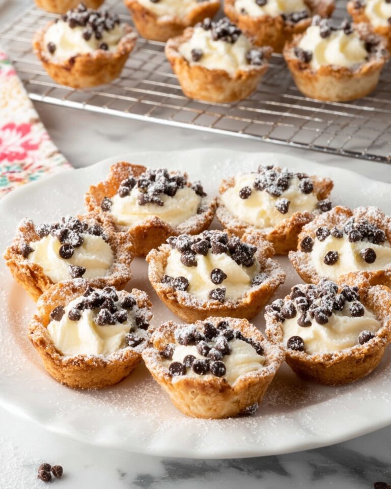 Mini Cannoli Cups Recipe