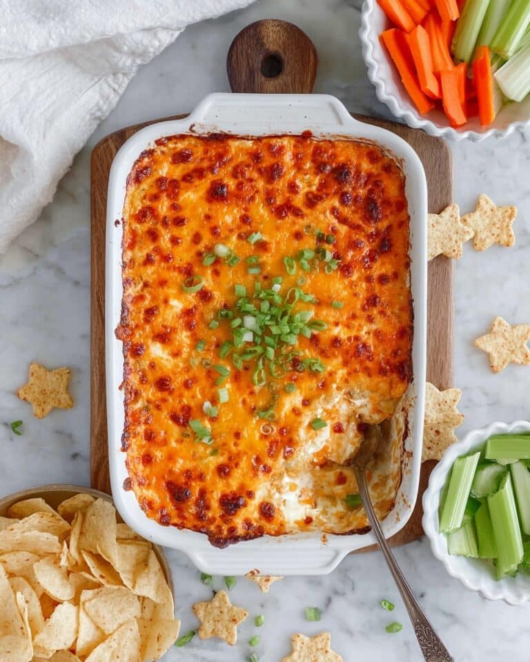 Cottage Cheese Buffalo Chicken Dip Recipe