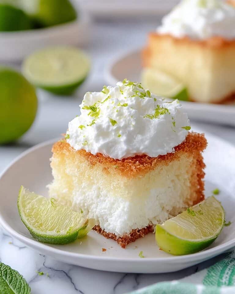 Perfect Key Lime Angel Food Cake Recipe
