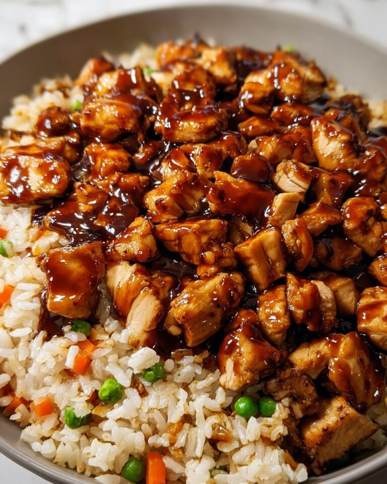 One-Pan Bold Honey BBQ Chicken Rice Recipe