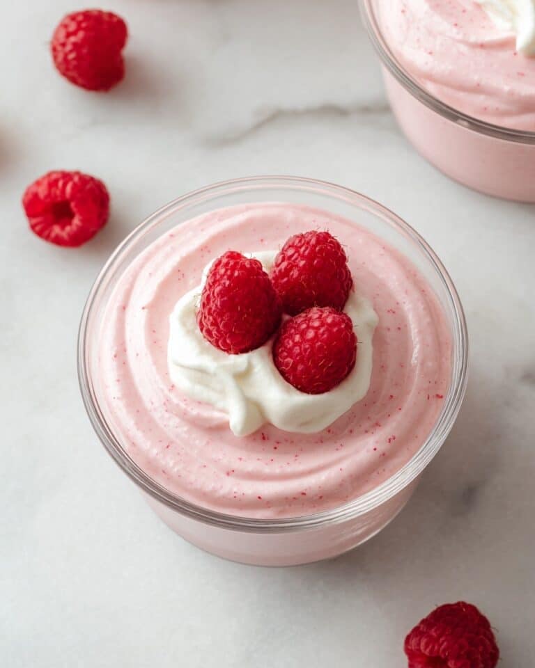 Fresh Raspberry Cloud Mousse Recipe