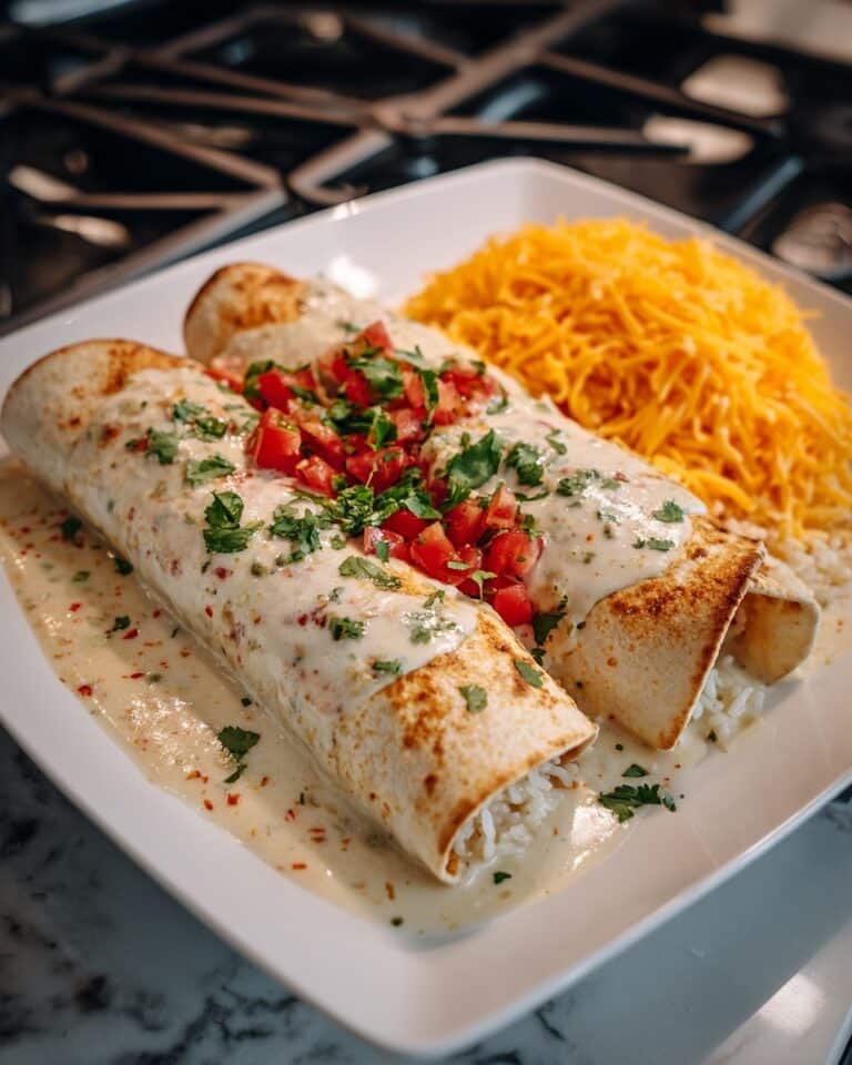 Queso Chicken Enchiladas for a Quick and Cheesy Dinner Delight Recipe