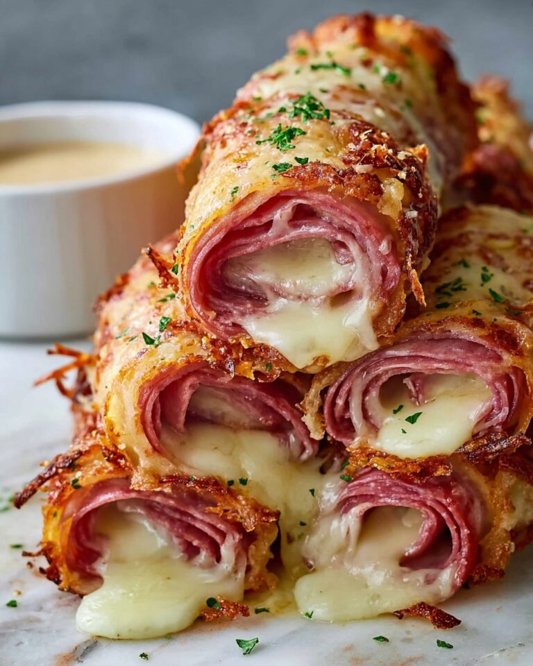 Keto Crispy Reuben Roll-Ups Recipe