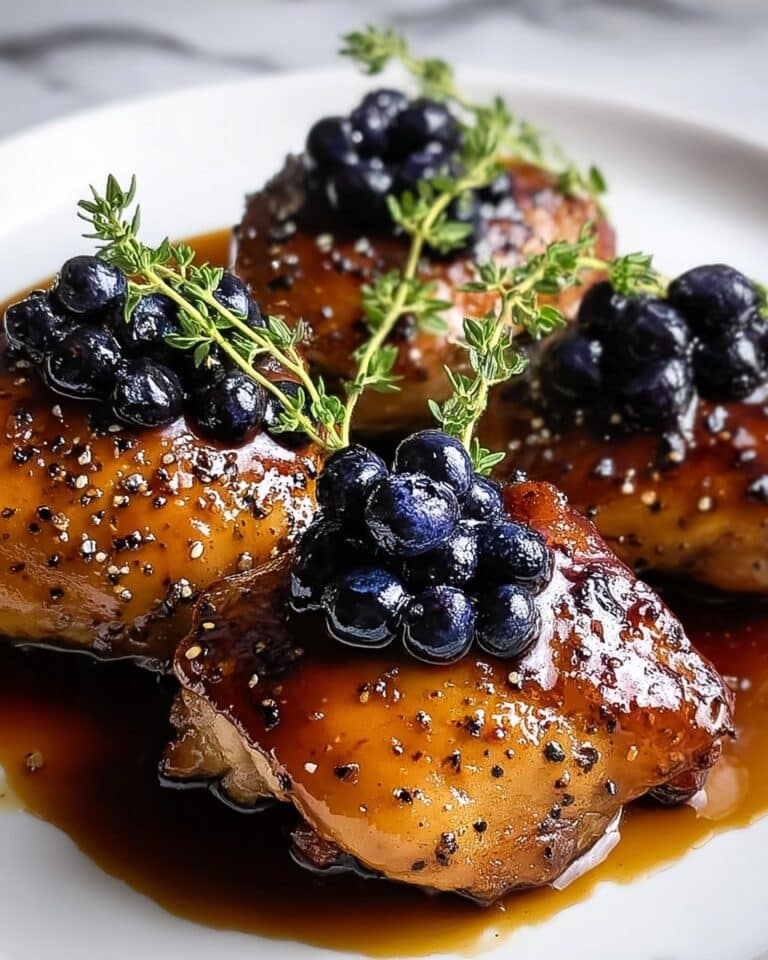 Best-Ever Blueberry Thyme Chicken Recipe
