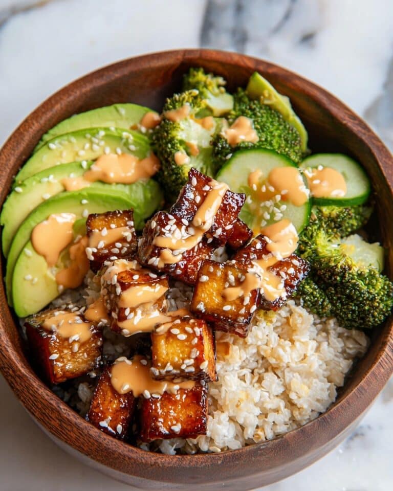 Crispy Bang Bang Salmon Bites Bowls Recipe