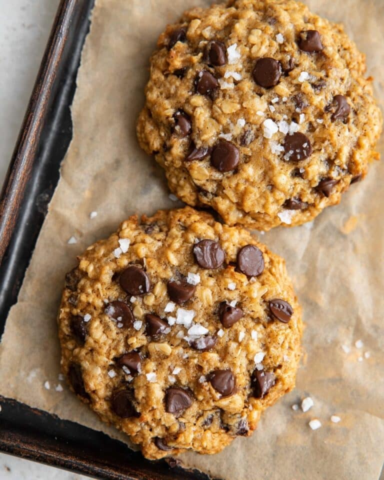 Peanut Butter Oatmeal Chocolate Chip Cookies Recipe