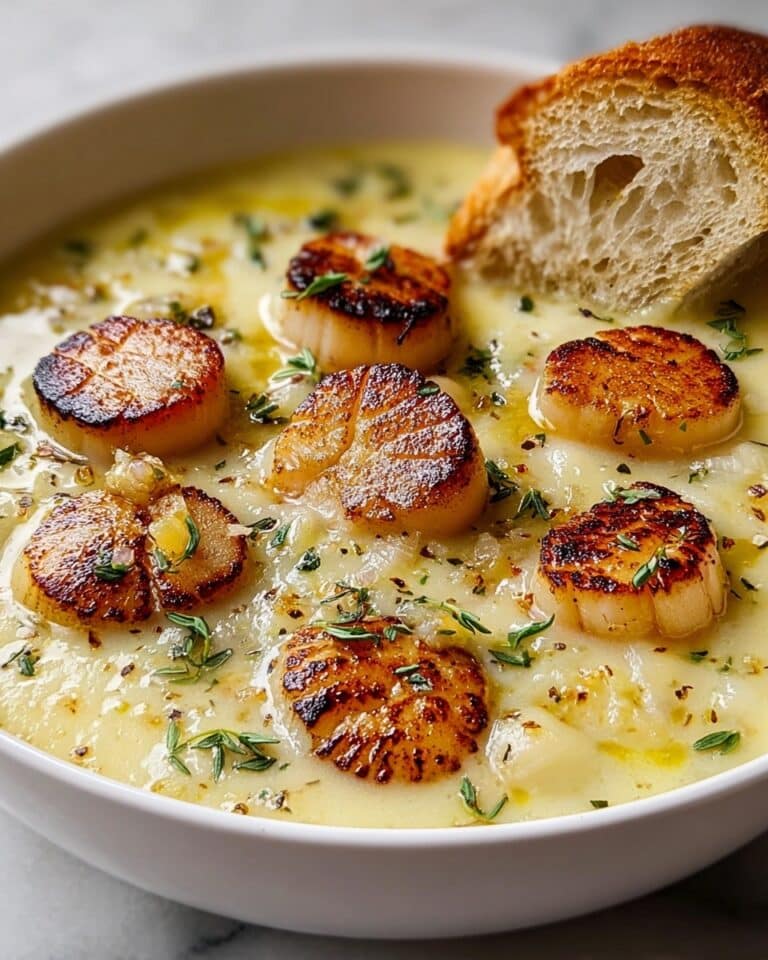 Rustic Country French Garlic Soup Recipe