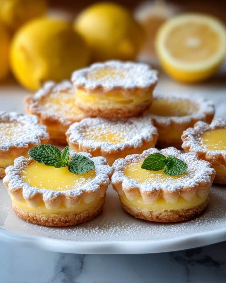 Easy Mini Lemon Tart Recipe
